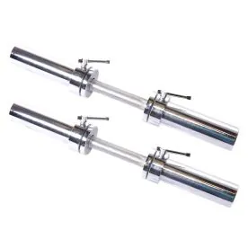20" Olympic Dumbbell Handles (Pair) with Screw Collars | CAP Barbell (OBB-20)