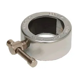 1.25 lb. Chrome Olympic Pressure-Ring Training Collars (Pair) | Ivanko (COT-1.25)