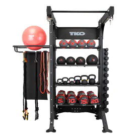 Free Standing Single Suspension Bay - Strength Package | TKO (DB-SUB-8-STRG) available for purchase at IRON COMPANY.