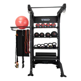 Free Standing Single Suspension Bay - Stamina Package | TKO (DB-SUB-8-STAM) available for sale at IRON COMPANY.