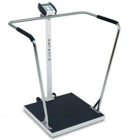 Detecto 6856 Waist-High Digital Bariatric Scale with 1000 lb. Capacity
