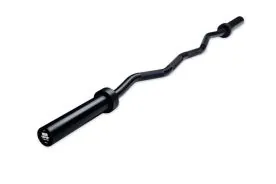 IRON COMPANY USA Made Heavy-Duty Curl Bar with Black Oxide Finish