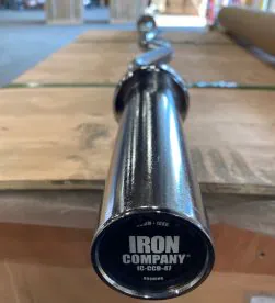 Chrome Curl Bar 47" | IRON COMPANY (IC-CCB-47)