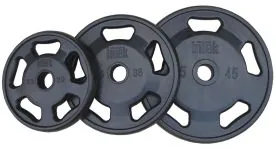 Intek Champion Series Rubber Olympic Weight Plates