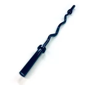 5' Black Oxide Olympic E-Z Curl Bar | Ivanko (OBZ-30B)