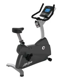 Life Fitness C1 Upright Lifecycle Exercise Bike for Home Fitness