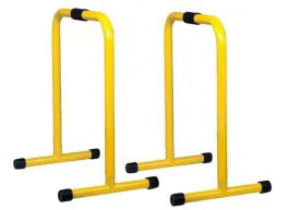 29" High Parallette Bars with Rubber Grips (Pair) - Multi-Exercise Racks | Apollo Athletics (M-RACK) for bodyweight training available for sale at IRON COMPANY.