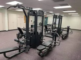 Compact 8 Stack Multi Gym - Lat Pulldown/Row and Multi-Press Side