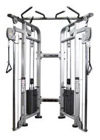 Dual Adjustable Pulley Trainer 88" | Muscle D Fitness (MDM-D88)