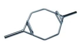 IRON COMPANY IC-MHB-75 Mega Hex Olympic Bar with High and Low Neutral-Grip Handles