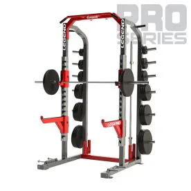 Legend Fitness 3226 Pro Series Half Cage for Barbell Training