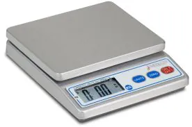 Digital Portion Control Scale with Molded Stainless Steel Body | Detecto (PS-4)