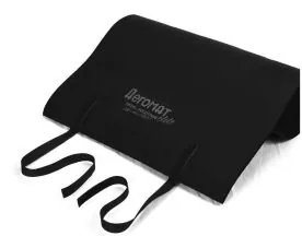 Rolled-Up Foam Exercise Mat with Velcro Straps for Easy Storage and Transport