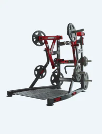 Plate Loaded Pro Strength Single Arm Row - Standing | Muscle D Fitness (PL-PS-SAR) for workouts that isolate, strengthen, shape, and build the lat muscles of the back available for sale at IRON COMPANY.