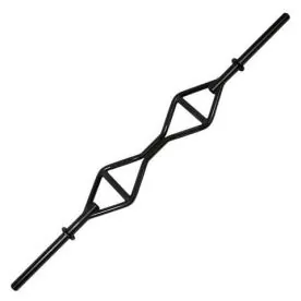 T-Grip Barbell TG-S Single Straight Handle Olympic Bar with Solid Ends
