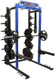 USA Made Premium Half Rack for Weightlifting in Commercial Gyms