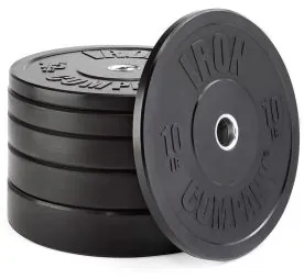 Rubber Bumper Plates and Sets | IRON COMPANY (IC-PBBPS)