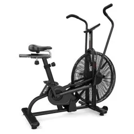 Xebex Air Bike 1000 Featuring a Heavy-Duty Steel Frame, Resistance Fan, Adjustable Seat, and Performance Tracking Console for High-Intensity Workouts
