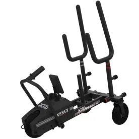 High-Performance Xebex XT4 Sled w/360 Degree Movement, Featuring a 3-Wheel Design, Swivel Casters, and Magnetic Resistance for Functional Training