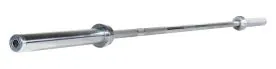 York Barbell 32004 Elite Olympic Power Training Bar Full-Length View