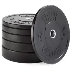 Rubber Bumper Plates and Sets | IRON COMPANY (IC-PBBPS)