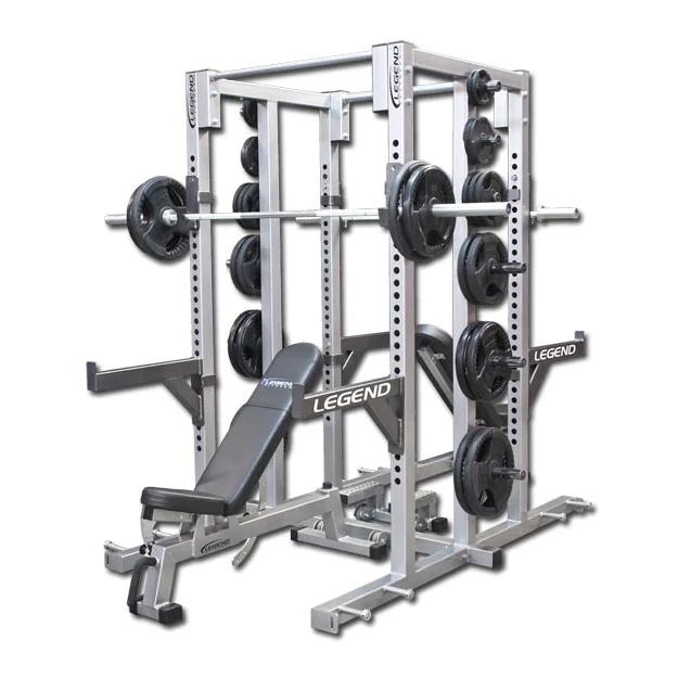Legend Fitness 3155 Double Sided Half Cage for Olympic Weight Lifting