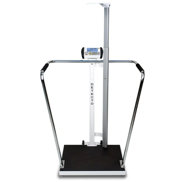 Detecto 6857DHR Bariatric Weight Scale with Digital Height Rod