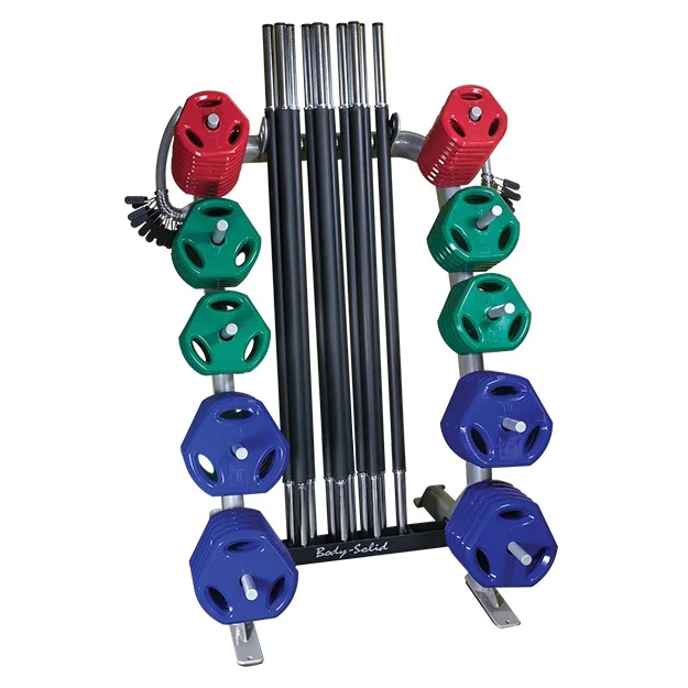 Body Solid Group Cardio Barbell Set with Rack