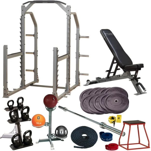 Garage Gym Cross-Training Studio Set - Gold Package 