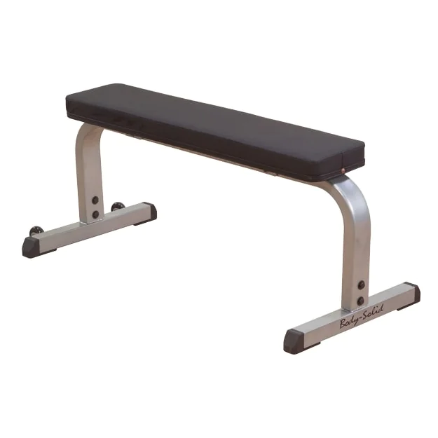 Body Solid GFB350 Flat Weight Bench for Dumbbells and Barbells