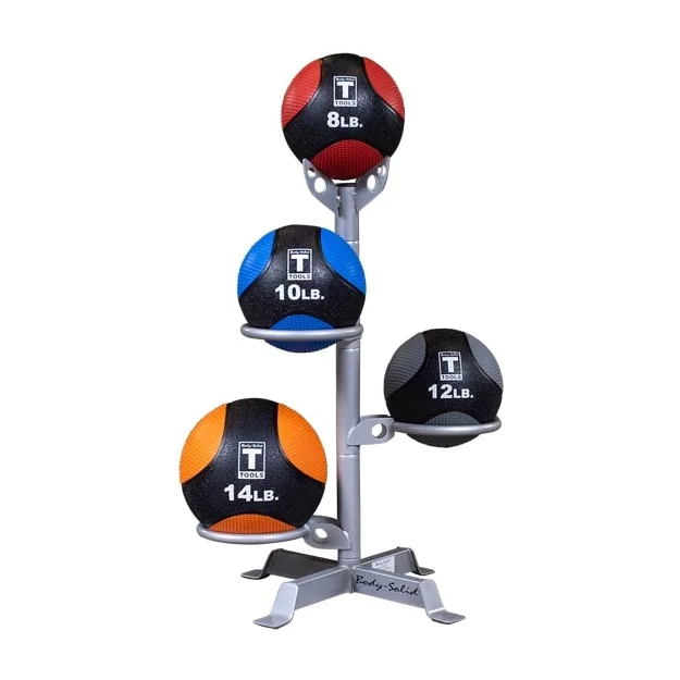 Body-Solid GMR5 Free Standing Customizable Medicine Ball Rack
