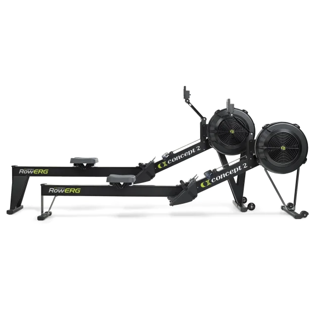 Concept2 RowErg Indoor Rowing Machine Standard and Elevated Comparison