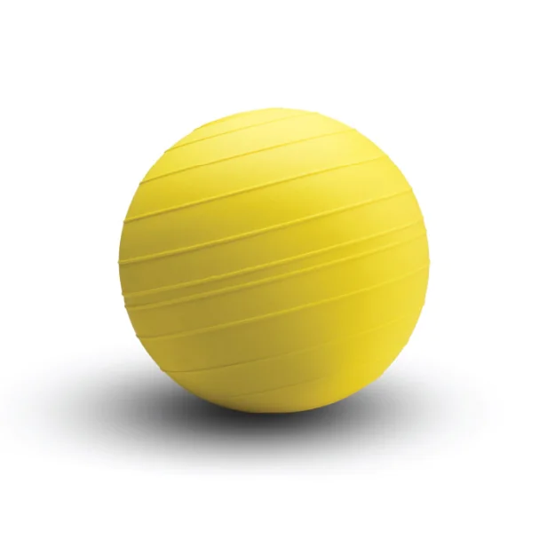 Super Heavy Yellow 15 inch USA-Made Slam Ball - Non-Bounce Medicine Ball | D-Ball (DB15)