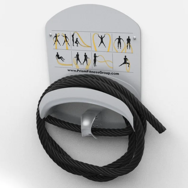 Prism Fitness SMART Battle Rope Caddy and Rope Anchor