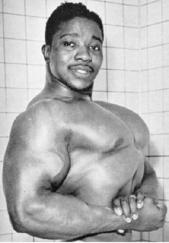 Bodybuilder Leroy Colbert Leroy Colbert world's biggest and best biceps and Joe Weider employee
