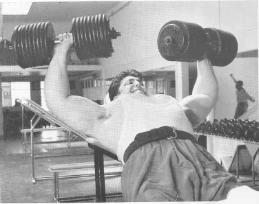 Pat Casey 200 lb. Dumbbell Incline Bench Press