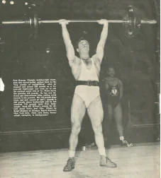 Pete George Overhead Barbell Press