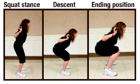 Improper Barbell Squat