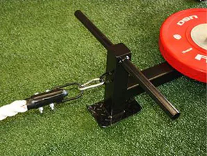 IRON COMPANY three post weighted sled