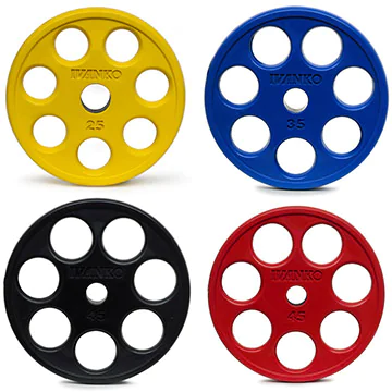 Ivanko ROEZH rubber Olympic barbell plates