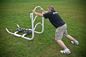Legend Fitness 3400 weighted training sled