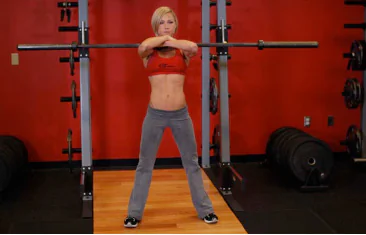 Front Barbell Squat Using Proper Form and Technique
