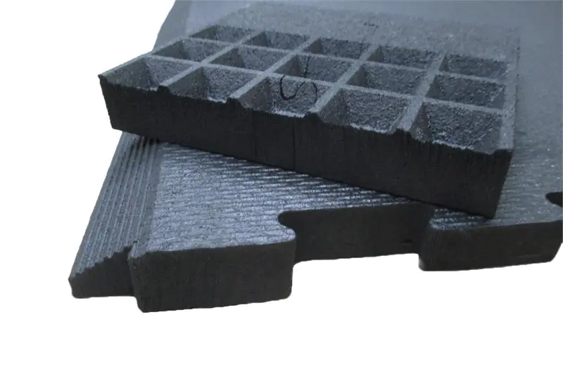 Humane SHOK-LOK Waffle Bottom Portable Rubber Deadlifting Mats