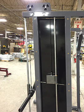 Counterbalanced Smith Machine Assembly for Commercial Grade Smith Machine
