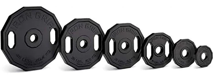 Olympic barbell sets with urethane weight plates