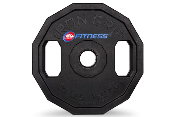 Iron Grip Custom Engraved Urethane Barbell Plate