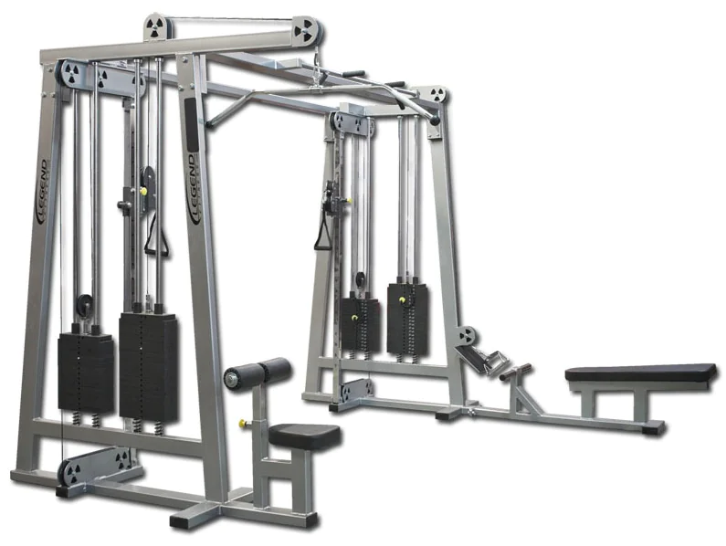 Legend Fitness cable crossover plus jungle gym