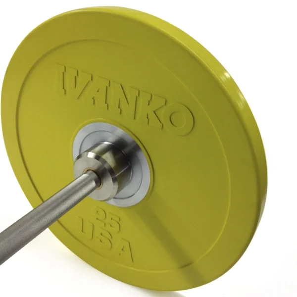 Ivanko Barbell OBP-C Colored Rubber Bumper Plates