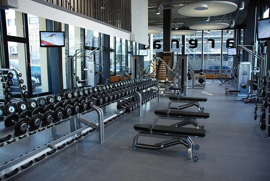 Choosing a location for a fitness routine