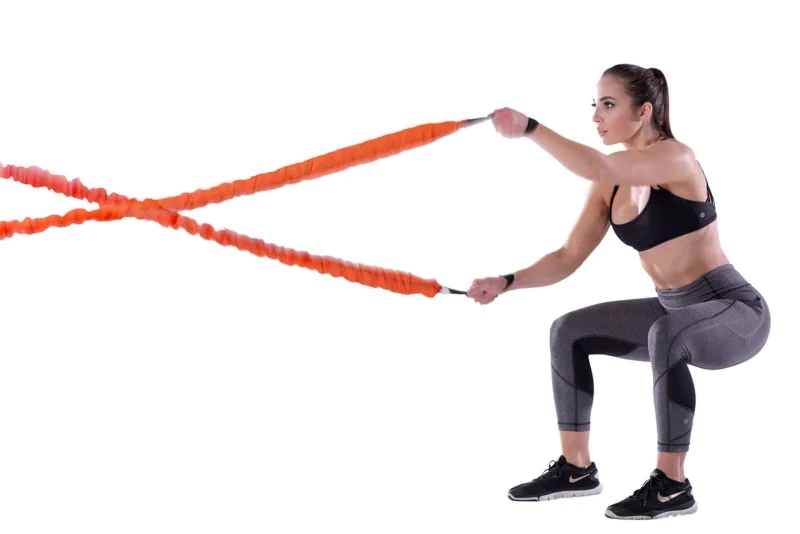 Stroops Beast Battle Ropes for advanced heavy rope training.
